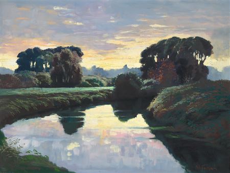 Sample artwork by Wilhelm Facklam (1893 - 1972), known for painting - View similar artists and auction records