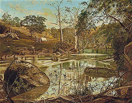 Bend on the Yarra 1875