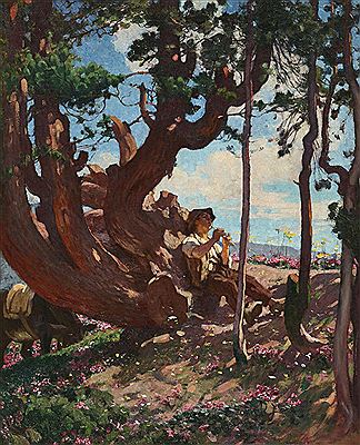 Sample artwork by Edouard Ravel (19th century), known for painting - View similar artists and auction records