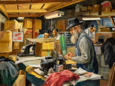 The Old Craftsman, 1968 by Isaac Itshak Jack Holtz - Auction record, sale price, and art valuation. Compare with similar artists and explore comparable artworks.