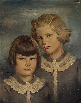 Portrait of Two Girls