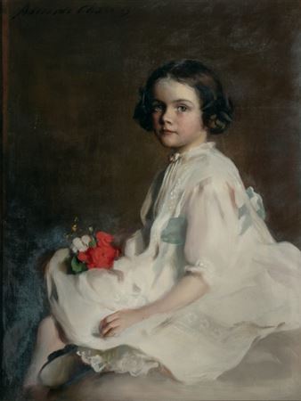 Portrait of Rue Elizabeth, Daughter of Hollis French, 1916