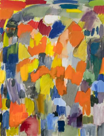 Medallion (Lucky Horseshoe), 1963 by Fred Mitchell - Auction record, sale price, and art valuation. Compare with similar artists and explore comparable artworks.