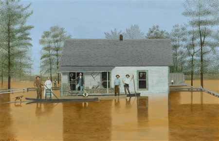 Artwork by Carroll Cloar