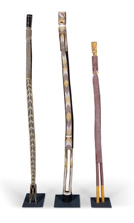 Standing Figures: Three by Samson Bonson - Auction record, sale price, and art valuation. Compare with similar artists and explore comparable artworks.