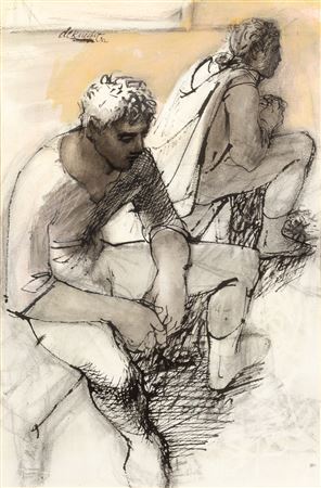 Seated Figure, 1952