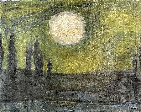 Moon Over Cypress Rees