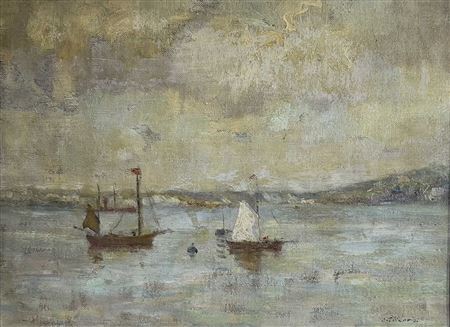 Sample artwork by John Henry Titcomb (1863 - 1952), known for painting - View similar artists and auction records