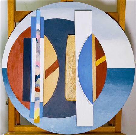 Divided Shapes by the Sea