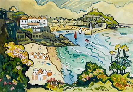 Sample artwork by Clare White (1903 - 1997), known for painting - View similar artists and auction records