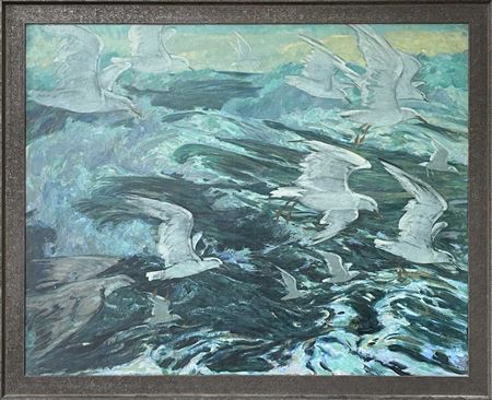 "Flight" by Robert Borlase Smart - Auction record, sale price, and art valuation. Compare with similar artists and explore comparable artworks.