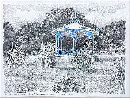 The Blue Bandstand, Morrab Gardens, Penzance