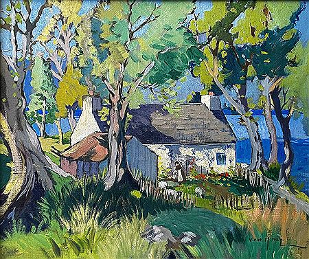 Sample artwork by Violet McNeish Kay (1914 - 1971), known for painting - View similar artists and auction records