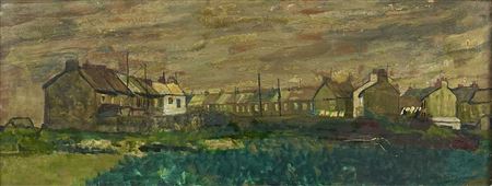 Cottages in St Just by Charles Breaker - Auction record, sale price, and art valuation. Compare with similar artists and explore comparable artworks.