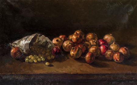 Grapes and pomegranates by Agustin Alegre - Auction record, sale price, and art valuation. Compare with similar artists and explore comparable artworks.