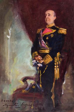 A portrait of Francisco Franco