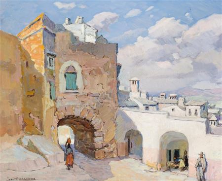 In the village