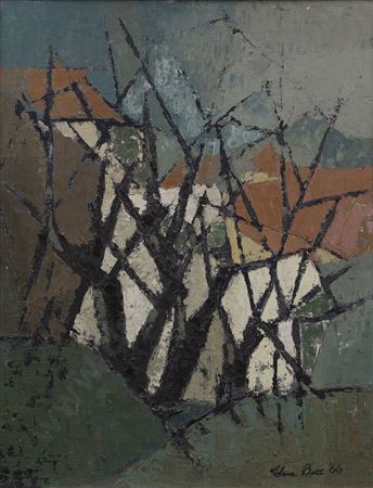 Sample artwork by Elva Bett (1918 - 1991), known for painting - View similar artists and auction records