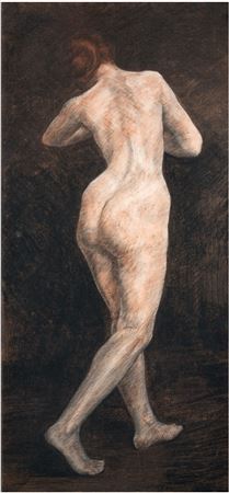 Nude from behind