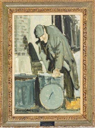 "CLOCHARD AU MATIN"