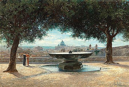 Sample artwork by Max Merker (1861 - 1928), known for painting - View similar artists and auction records