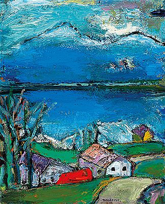 Attersee by Karl Tomasovsky - Auction record, sale price, and art valuation. Compare with similar artists and explore comparable artworks.