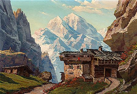 Sample artwork by Alexander Scherban (1886 - 1964), known for painting - View similar artists and auction records