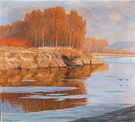 Magnificent Colours on the Banks of the Danube (Krems)