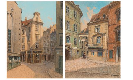 Palais Obizzi; Griechengasse in Vienna