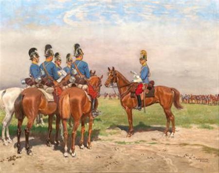Sample artwork by Alexander Pock (1871 - 1950), known for painting - View similar artists and auction records