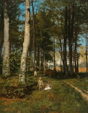 Sample artwork by Niels Christian Hansen (1834 - 1922), known for portrait painting - View similar artists and auction records