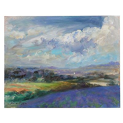 "Provence - Lavender Field in the Rhone Valley," 2017