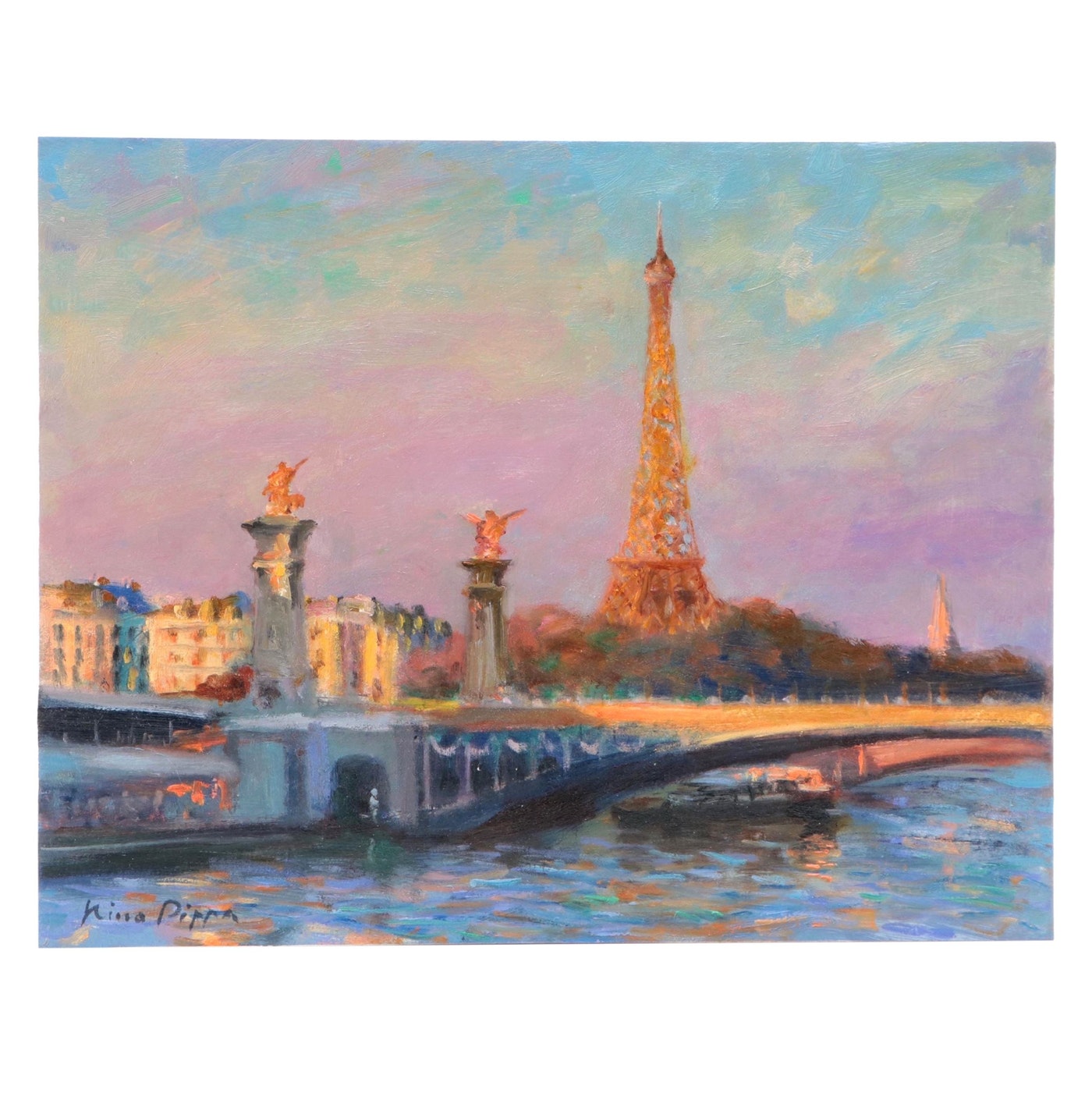 "Paris - Pont Alexander III - Light and Shade," 2016