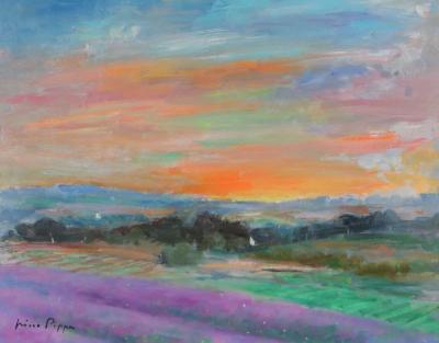 "Provence - Lavender Field in the Rhone Valley," 2014