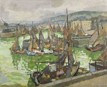 The port of Honfleur
