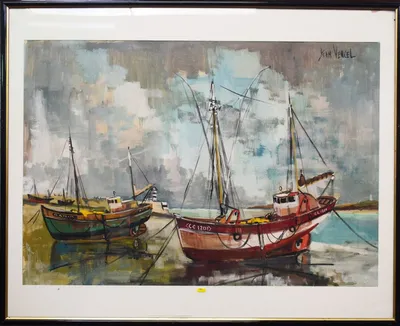 Sample artwork by Jean Vercel (Born 1929), known for painting - View similar artists and auction records