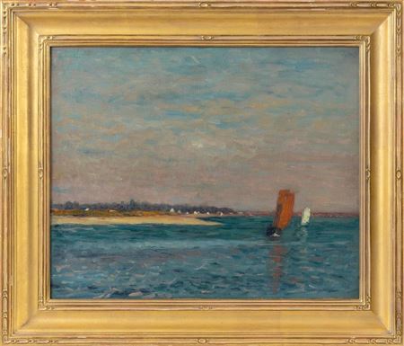 Sample artwork by Robert Henry Logan (1875 - 1942), known for genre, coastal view, portrait - View similar artists and auction records
