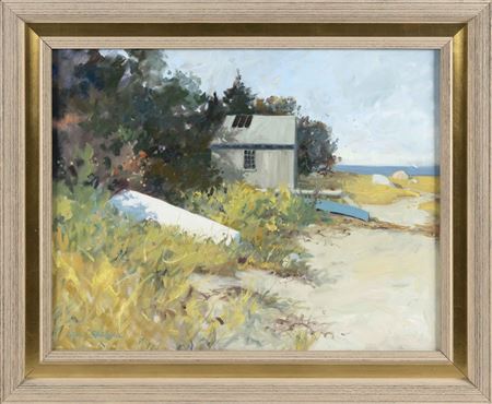 Boathouse on Nauset Harbor