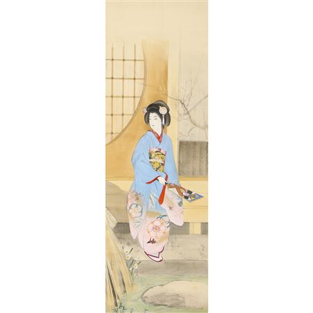 Beautiful woman by Seiu Ito - Auction record, sale price, and art valuation. Compare with similar artists and explore comparable artworks.