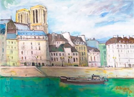 Paris, île de la cité, Notre Dame