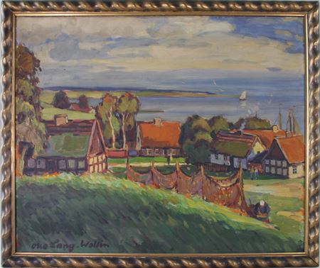 "Am Pommerschen Haff" by Otto Lang-Wollin - Auction record, sale price, and art valuation. Compare with similar artists and explore comparable artworks.