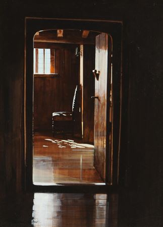 'CHAIR THROUGH DOOR'