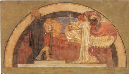 LA FORZA (STUDIO A UN QUARTO DAL VERO PER LA LUNETTA A MOSAICO DEL PROPILEO EST DEL VITTORIANO), 1913-15 by Giulio Bargellini - Auction record, sale price, and art valuation. Compare with similar artists and explore comparable artworks.