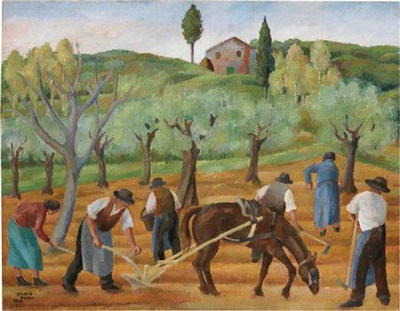 COUNTRYSIDE SCENE, 1924