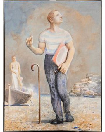 Pintor de nubes by Matias Quetglas - Auction record, sale price, and art valuation. Compare with similar artists and explore comparable artworks.