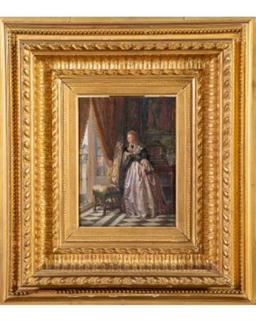 A través de la ventana by Pablo Gonzalvo Y Perez - Auction record, sale price, and art valuation. Compare with similar artists and explore comparable artworks.