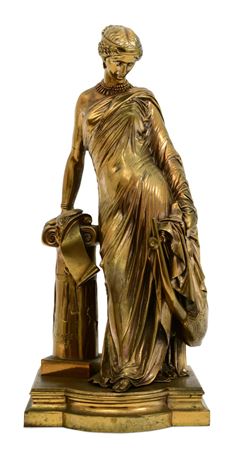 "Sappho a la Colonne" (Sappho at the column)