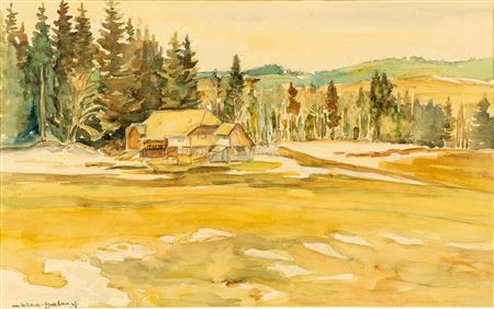 'Vorfrühling in der Winterhalde, Kapphaus'