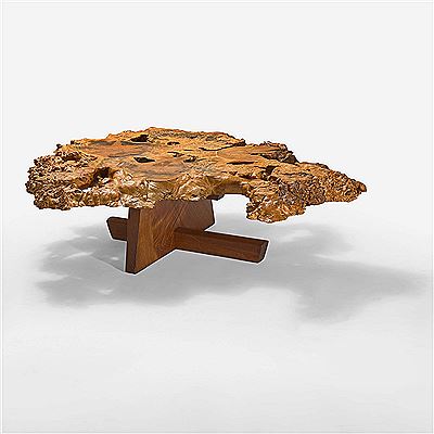 Exceptional "Minguren I" Coffee Table by George Nakashima - Auction record, sale price, and art valuation. Compare with similar artists and explore comparable artworks.
