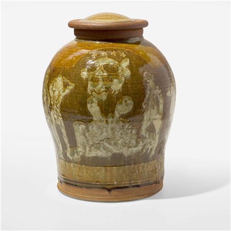 Covered Jar, USA